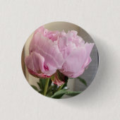 Pink Peony Button (Voorkant)