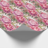 Pink Peony  Cadeaupapier (Hoek)