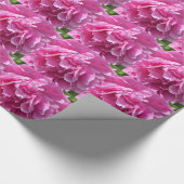 Pink Peony Cadeaupapier (Hoek)