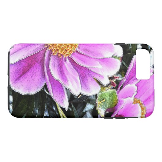"PINK PEONY" Case-Mate iPhone CASE (Achterkant (Horizontaal))