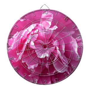 Pink Peony Dartbord