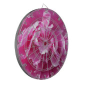 Pink Peony Dartbord (Voorkant Links)