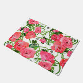 Pink Peony Doormat Deurmat (Schuin)
