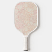 Pink Peony Floral Pattern Pickleball Paddle (Achterkant)