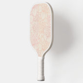 Pink Peony Floral Pattern Pickleball Paddle (Links)