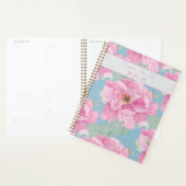 Pink Peony Floral Pattern Planner (Display)