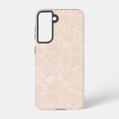 Pink Peony Floral Pattern Samsung Galaxy Hoesje (Achterkant)