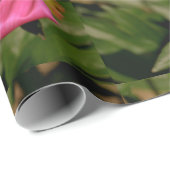 Pink Peony Floral wrapping Paper Cadeaupapier (Rol Hoek)