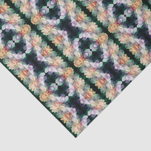 Pink Peony Flower Abstract ontkoppelingsvaartuig Tissuepapier (Detail)