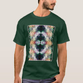 Pink Peony Flower Abstract T-shirt (Voorkant)