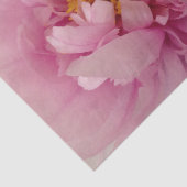 Pink Peony Flower Blossom Photo Decoupage Tissuepapier (Detail)