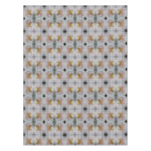 Pink Peony Flower Center - Abstract patroon Tafelkleed (Voorkant)