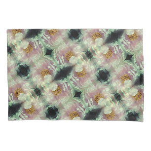 Pink Peony Flower Center Pattern Kussensloop