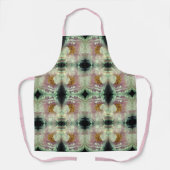 Pink Peony Flower Center Pattern Schort (Voorkant)