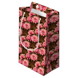 Pink  Peony Flower Klein Cadeauzakje