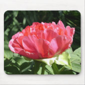 Pink Peony Flower Muismat (Voorkant)