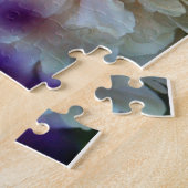 Pink Peony Flower Puzzle Legpuzzel (Zijkant)