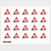 Pink  Peony Flower Sticker (Vel)