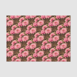 Pink  Peony Flower Tissuepapier