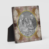 Pink Peony Flower Voeg je eigen foto toe Fotoplaat (Voorkant)