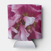 Pink Peony Flower Wedding Favor Blikjeskoeler (Achterkant)
