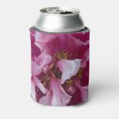 Pink Peony Flower Wedding Favor Blikjeskoeler (Blikje Achterkant)