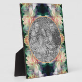 Pink Peony Flowers Voeg je foto toe Fotoplaat (Zijkant)