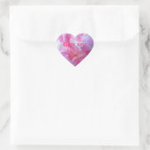 Pink Peony Heart Stickers (Tas)