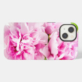 Pink Peony iPhone Hoesje (Achterkant horizontaal)