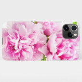 Pink Peony iPhone Hoesje (Achterkant horizontaal)