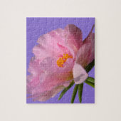 Pink Peony Jigzaag Puzzle Legpuzzel (Verticaal)