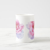 Pink Peony Mok Cup Bot China (Voorkant)