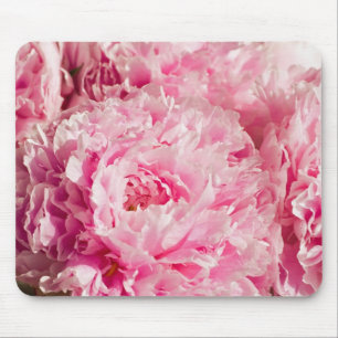 Pink Peony Mousepad Muismat