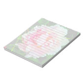 Pink Peony Notitieblok (Linkerzijde)