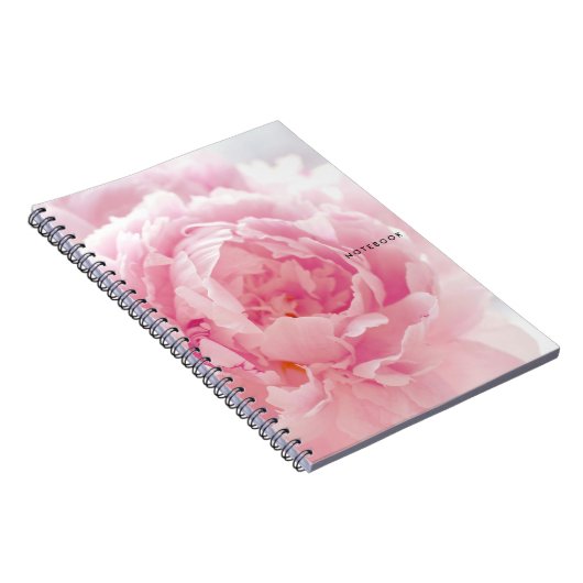 Pink Peony Notitieboek (Rechterzijde)