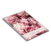Pink Peony Notitieboek (Rechterzijde)