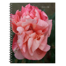 Pink Peony Notitieboek