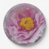 Pink Peony Papieren Bordje (Voorkant)