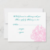 Pink Peony RSVP (Voorkant)