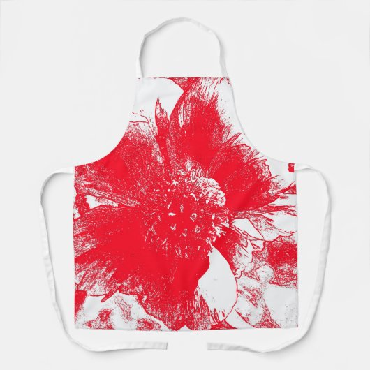 Pink Peony Schort (Voorkant)