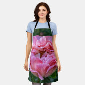 Pink Peony Schort (Gedragen)