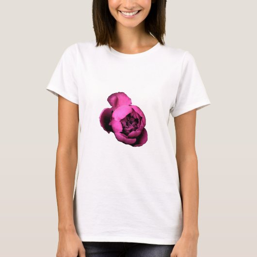 Pink Peony shirt (Voorkant)