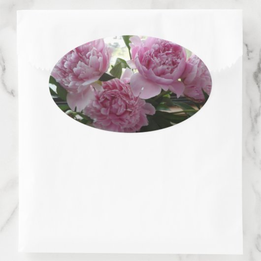 Pink Peony Stickers (Tas)