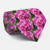 Pink Peony Stropdas (Opgerold)