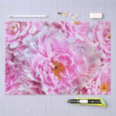 Pink Peony Summer Floral Bouquet Tissuepapier (Craft)