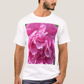 Pink Peony T-shirt (Voorkant)