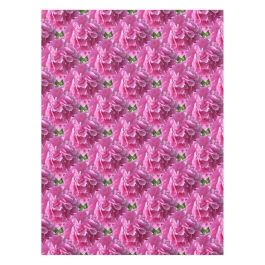 Pink Peony Tafelkleed (Voorkant)