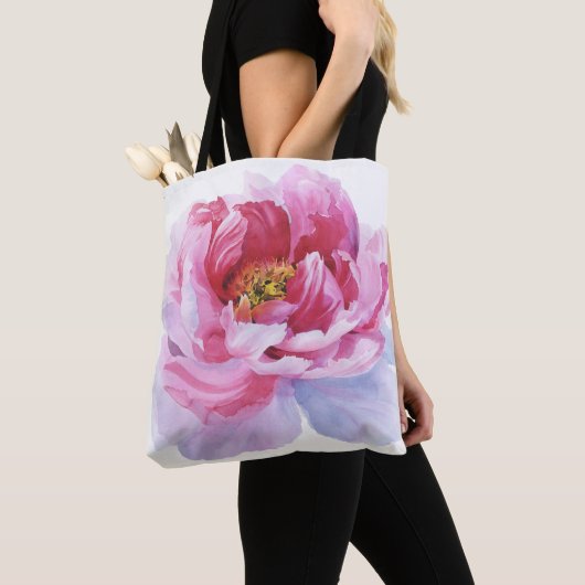 Pink Peony Tas (Dichtbij)