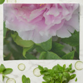 Pink Peony Theedoek (Gevouwen)