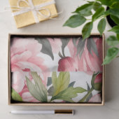 Pink Peony  Tissuepapier (Geschenk)